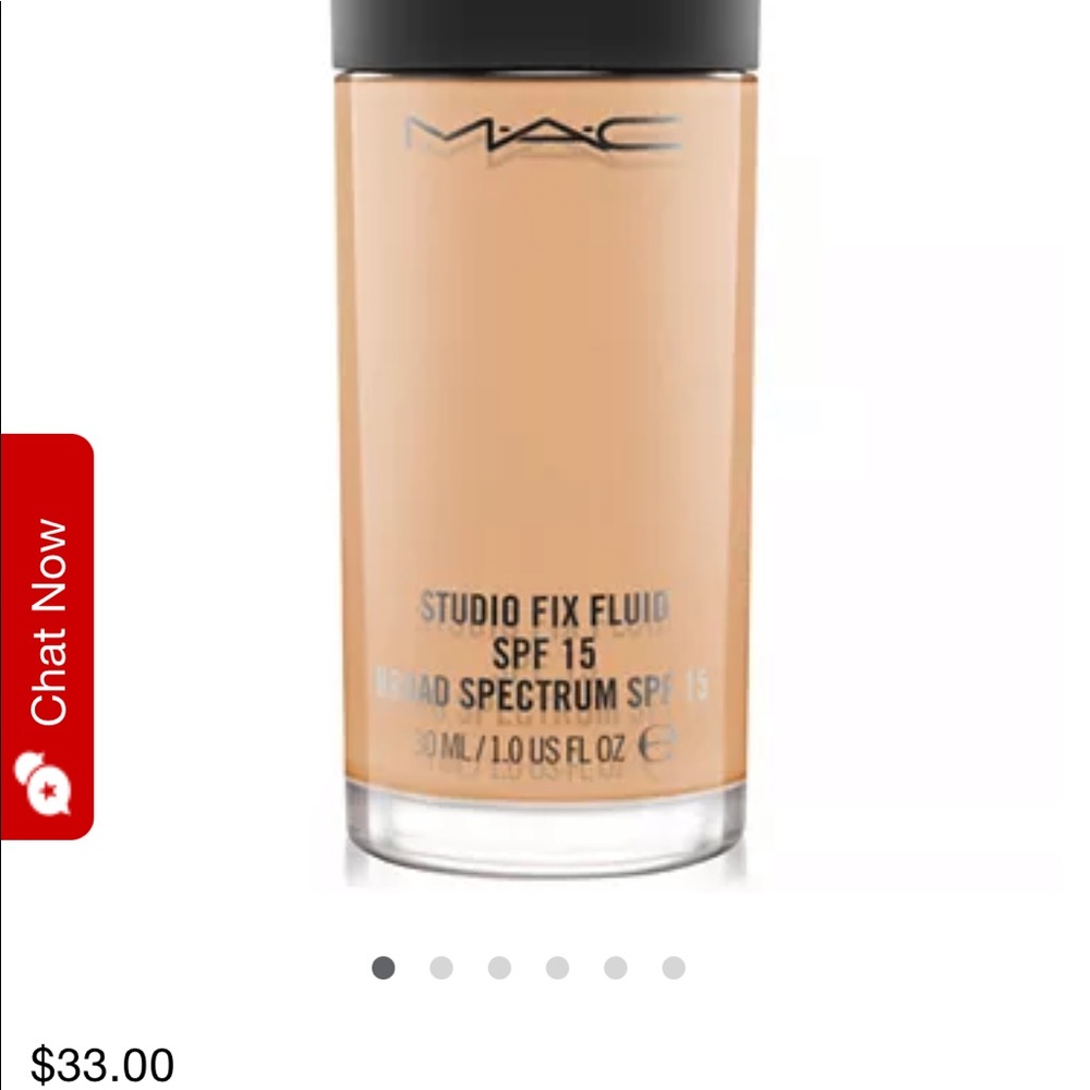 BNIB MAC studio fix fluid spf 15 C4.5